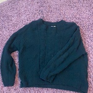 Alya Dark Green/Blue Sweater